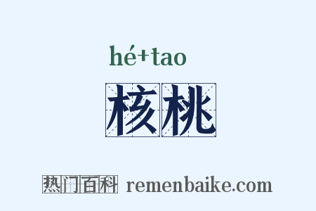 核桃是什么意思的图片